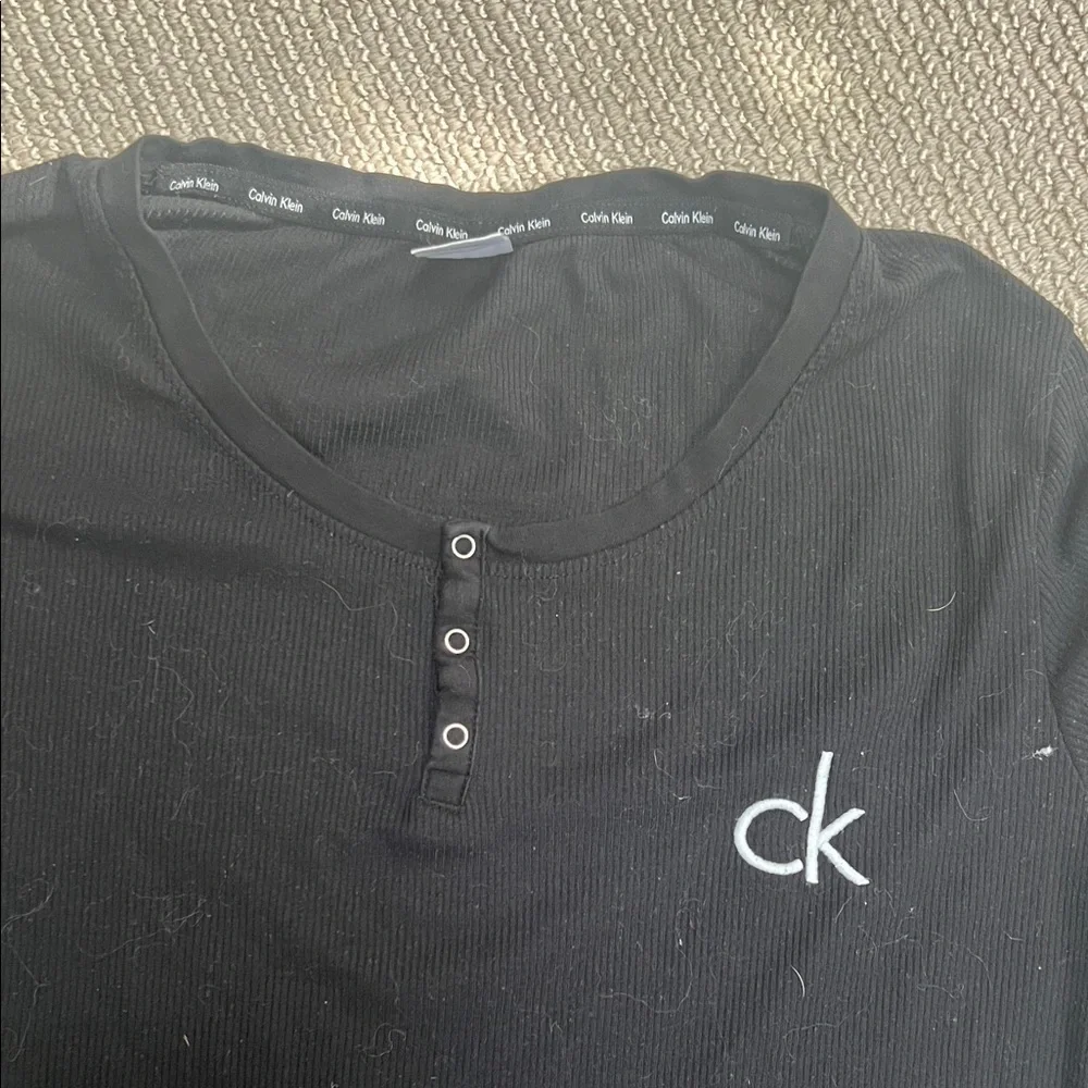Calvin Klein Black and White Star Sleepwear